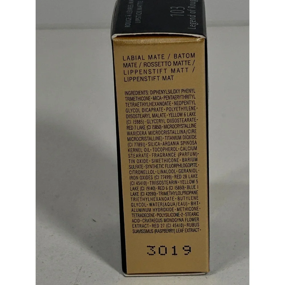 Cle de Peau Beaute Rouge a Levres Mat Lipstick 103 Legend of Rouge 2g Sample